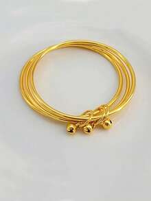 Bransoletka z wisiorkiem w kształcie liścia z posrebrzanej miedzi, minimalistyczny, wielowarstwowy design, młodzieżowy styl