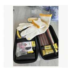 "37-Piece Universal Tire Repair Kit – Emergency Puncture Plug & Patch Tool Set For Cars, Motorcycles, SUVs – Includes Rubber Strips, Insertion Tools & Glue – Fast Flat Tire Fix For Tubeless Tires"