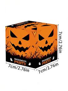 12-Piece Halloween Paper Packaging Gift Box - Three-Dimensional Packaging, Perfect For Wedding Gifts, Graduation Ceremonies, Personal Anniversaries And Holiday Celebrations, Unique Chocolate Candy Packaging Bags, Suitable For Halloween And Christmas Party Decoration Gift Bags, Suitable For Birthdays, Party Decorations, Event Gifts, Reusable, Multi-Color Party Gift Box Set