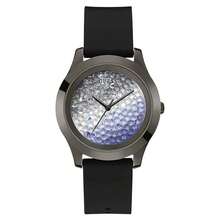 Guess Women's Quartz Watch, Stainless Steel Case, Leather Strap, Quartz Mechanical Waterproof, Suitable For Daily Gatherings And Other Occasions W1223L4 - Blue - View 1