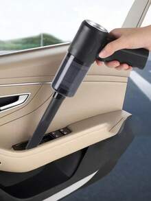 1pc Portable Wireless Multifunctional Vacuum Cleaner, 4-In-1 Vacuum/Blow/Suction/Charge, Small, USB Rechargeable, Wet & Dry Cleaning For Home And Car, Dual-Use Blower And Vacuum - Multicolor - View 5