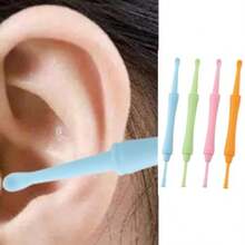 Ear Wax Remover 4 Pcs Double Head Ear Wax Ear Cleaners Tool Reusable Ear Wax Removal Tool Ear Pick Earwax Removal Comfortable Ear Pick Earwax Removal - như hình ảnh - Xem 7