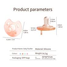 Baby Pacifier, Stage 1 (0-6 Months), Multi Color (Single Pack) 0.51 Oz (14.5 G) - Multicolor - View 5