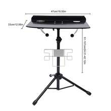 YUNRUX Tattoo Desk Table Workstation 61-107 Cm Adjustable Tattoo Workbench Black Large Tattoo WorkStation Table Tattoo Supply Table Workplace Desk - Black - View 2