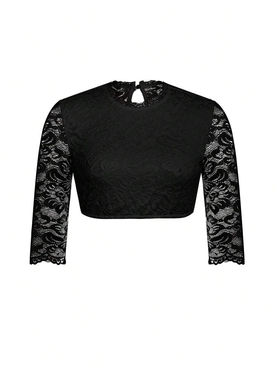 ii 巴伐利亚啤酒节服装传统连衣裙花卉蕾丝衬衫经典上衣，万圣节 - 黑色 - 查看 1