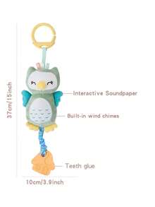 Baby Stroller Wind Chime Plush Rattle Doll, Suitable For Car Seat, Random Color Accessories - Multicolor - View 7