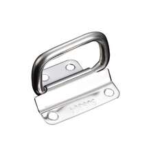 5 Peças Puxadores de Gaveta de Aço Inoxidável, Puxadores Dobráveis para Móveis, Puxadores Portáteis para Portas de Armário, Puxadores de Caixa de Gaveta, Puxadores Firmes para Caixa de Ferramentas