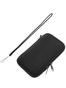 1 件氯丁橡胶拉链手机壳带挂绳 - 防震防水手机保护袋，便携式手机包，适合旅行、日常使用和户外活动，兼容大多数手机，是送给朋友、家人和技术爱好者的完美礼物，毕业/公路旅行必备礼物，适合精通技术的朋友和家人充电器外壳移动电源手机充电器数码相机配件 - 彩色 - 查看 3