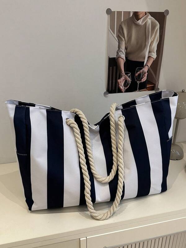 Sacs de plage pour femmes, grand sac fourre-tout de plage imperméable avec fermeture éclair, sacs de plage imperméables et anti-sable, grand sac fourre-tout pour la piscine