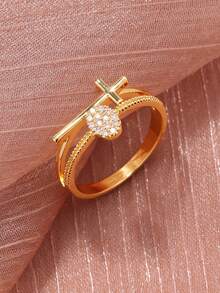 Nhẫn đơn - Bạc - Xem 9