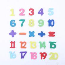 2 件儿童木制数字和字母匹配板套装，英文字母和数字认知抓取板早教益智玩具 - 彩色 - 查看 6