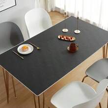 1 peça de protetor ocular para mesa de escritório, mouse pad, mousepad grande, papel mata-borrão de couro sintético antiderrapante, tapete para laptop, tapete para mesa de manicure, tapete para mesa de centro, tapete para penteadeira, toalha de mesa extragrande, bloco de notas à prova d'água para escritório e casa, à prova d'água, à prova de óleo, resistente a manchas, resistente ao desgaste, tapete para mesa de jantar lavável, adequado para várias mesas, tapete para mesa de jantar grande e mesa pequena, design moderno, perfeito para decoração de casa e presentes de Natal, tapete para bancada de cozinha | Decoração moderna para mesa de jantar