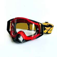 PITSCOTTFOX100 Best Selling Men And Women Windproof Glasses Motorcycle Goggles Motocross Dustproof Racing Cycling Skiing Goggles - YY8 - 查看 12