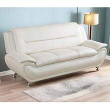Leather Living Room Furniture Sets, Sectional Sofa Sets Modern Faux Leather Couch For Living Room Furniture Living Room Living Room Set Sectional Couch, White-1pc Sofa - Ghế sofa màu trắng - 1 chiếc - Xem 5