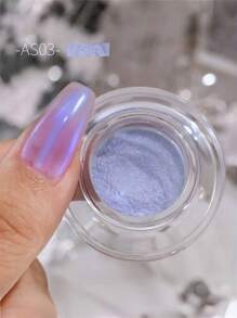 1 Piece Of Aurora Powder Moonlight Powder Mirror Flour Magic Mirror Powder Neon Powder Easy To Color Nail Decoration