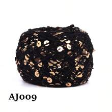 1pc 50g Sequin Thread, Wiring Bead, Fancy Yarn, DIY Bead Yarn, Handmade Size, Color Patch, Size Sequin - Multicolor - View 23