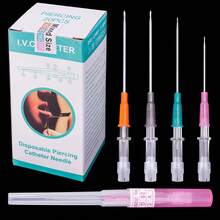 20pcs IV Catheter 14G 16G 18G 20G Disposable Catheter For Ear, Nose, Lip, Tongue, Cartilage, Belly Piercing Needles Kit Piercing Tool - Multicolor - View 15
