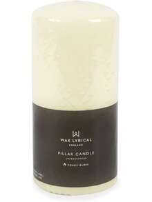 Wax Lyrical Unscented Pillar Candle 7X15CM Ivory - 1 - View 2