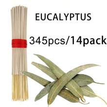 22 cm/8,66 cala Czyste bambusowe kadzidełka, niski popiół, 24 szt./opakowanie, 12 różnych zapachów, odpowiednie do domu, hotelu, pokoju, długotrwały zapach eliminujący nieprzyjemny zapach i oczyszczający powietrze