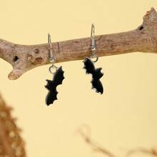 Halloween Earrings Scary Funny Skull Spider Pumpkin Ghost Black Cat Halloween Stud Earrings Jewelry