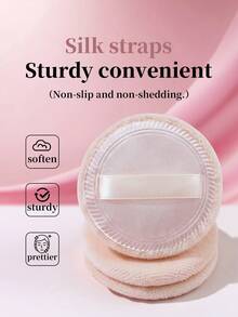 6 Skin Tones Single Side Pure Loose Powder Puff Makeup Puff Flocking Makeup Puff,Makeup,Cheap,Room Decor,Vanity,Travel,Bedroom,Makeup Accessories,Puff,Makeup Blender,Powder Puff,Makeup Sponge,Cheap,Stocking Stuffers,Makeup,Makeup Tools,Cheap Stuff,Gifts,Gifts For Women,Christmas Gifts - Beige - View 5