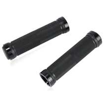 1 Coppia di Impugnature Professionali per Bicicletta, Impugnature per Manubrio Bicicletta in Lega di Alluminio con Doppio Bloccaggio a Vite, Impugnature per Manubrio Bicicletta da Montagna, Impugnature Antiscivolo in Gomma per Manubrio Bicicletta, Protezione per Manubrio Bicicletta