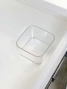 8/7/1/zestaw przezroczystych organizerów do makijażu, stojak na kosmetyki, pudełko do przechowywania akcesoriów kosmetycznych, organizer biurkowy, pudełko do przechowywania kosmetyków typu szuflada, dekoracja domu na Nowy Rok