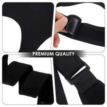 ComfortFit Posture Corrector For Men & Women - Adjustable, Breathable Orthopedic Brace - Seamless Upper Back, Spine, Neck & Shoulder Support - Ideal For Daily Wear, Clavicle Stabilization - Promotes Healthy Posture, Prevents Slouching - Black - View 9