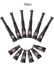 10pcs Pirate Telescope Prop - Portable Collapsible Spyglass | Halloween Decoration For Pirate Costume Accessories - Multicolor - View 6