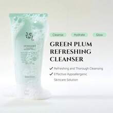 Beauty of Joseon Green Plum Refreshing Cleanser Gel Type Deep Pore Cleansing, Acne Face Wash, Blackhead Remover For All Skin Types, Korean Skincare 100ml, 3.38 Fl.Oz