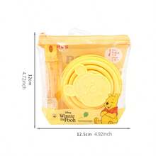 MINISO Series Foldable Cup Set () |The Foldable Cup Is Made Of Silicone, Foldable And Compressible, Not Taking Up Luggage Space. (1 PC) - Yellow - View 1