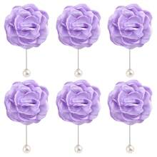 Elegante Kunstperlblüten-Brosche, geeignet für formelle Anlässe, Hochzeiten, Smoking-Dekorationen, 1 Stück XH729C Valentinstag