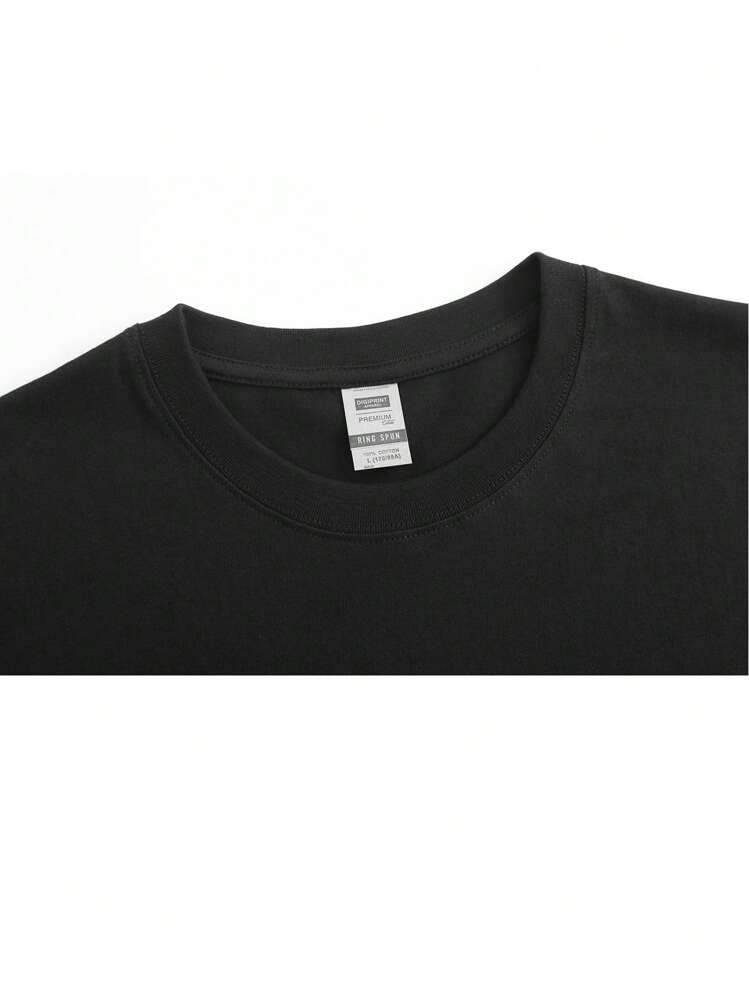 100% Pure Cotton Women's Literacy Teacher, Reading  Teacher Thank-You Gift Print, Spring And Summer Women's Fashionable Pure Cotton T-Shirt, Casual Outdoor Clothing - Black - View 4