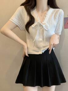 Women Tops - White - View 4