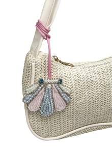 Accesorio de bolso de verano hecho a mano con bordado de cuentas con motivos de vida marina, concha, tortuga marina, estrella de mar con strass de lujo, accesorios para el coche para mujeres, cuentas, cuentas incrustadas, cuentas hechas a mano para uñas - Multicolor - Ver 9