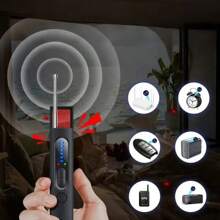 一款智能摄像头探测器，具备红外防定位、防窃听、防追踪、隐藏摄像头检测和GPS扫描功能。是长期商务旅行的理想之选，也是情侣旅行入住酒店时必备的防偷窥小工具。 - 黑色 - 查看 4