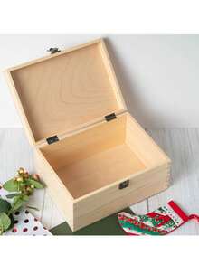 Personalised Wooden Memory Box For Boys And Girls, Keepsake Storage Box For Baby And Wedding, Unique Memorial Gift For Mum, Grief Recovery Keepsake Box Idea - Multicolor - View 5