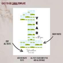 1 Tranh trang trí nhà cửa theo yêu cầu, Poster cá nhân hóa, Tranh treo tường phòng ngủ, Tranh canvas, Có thể chỉnh sửa 36 ảnh, Tranh ghép ảnh kỷ niệm 1 năm ngày cưới, Quà tặng kỷ niệm, Dành cho bạn trai, Thích hợp cho phòng tắm, nhà bếp, phòng khách, phòng ngủ, Có thể chọn khung. - Nhiều màu - Xem 3