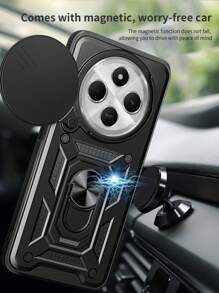 适用于 Redmi 14C (4G/5G) / 兼容 POCO C75 4G / 兼容 POCO M7 5G 手机壳带滑动摄像头和支架防水防震防摔防刮 - 藍色 - 查看 8