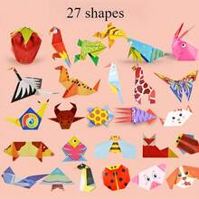 Bộ gấp giấy Origami 108 chi tiết - 54 mẫu thiết kế độc đáo, phù hợp cho hoạt động thủ công tự làm và giáo dục, giúp cải thiện khả năng tập trung, hoàn hảo cho các dự án trong lớp học và quà tặng trong các bữa tiệc, món quà sinh nhật lý tưởng cho trẻ em và người lớn. - Nhiều màu - Xem 11