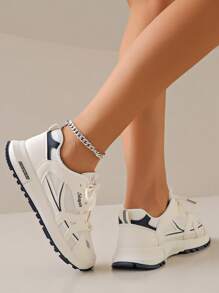 ZKBBO Women's Casual Sneakers Breathable Mesh Comfy All-Match Fitness Walking Shoes