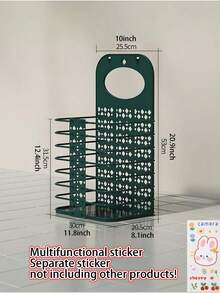 可折叠洗衣篮 悬挂式洗衣篮 带手柄脏衣篮，便携式免打孔可折叠塑料篮，适用于家庭、大学宿舍（大号），衣物收纳桶 洗衣篮 壁挂式，带手柄脏衣篮 - 彩色 - 查看 19