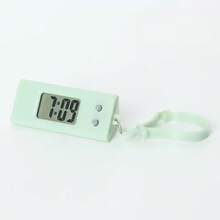 1/6/12/15件马卡龙三角迷你数字闹钟，创意糖果色静音石英表，适合各种活动计时，也可用作万圣节、圣诞节、派对礼物，携带方便 - 彩色 - 查看 9