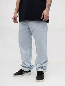 Men's Balloon Style Pants – Casual, Wide And In Light Tone - Claro/Balão - View 1