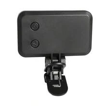 250mAh wiederaufladbare drehbare LED Selfie Licht, tragbare Mini Lampe für Handy, Computer Videokonferenzen, Geschenk geeignet für Selfies und Live-Streaming, Fotografie, tragbare Telefonbeleuchtung - Schwarz - Übersicht 12