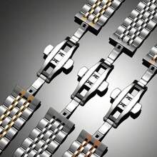 Pulseira de Aço Inoxidável Compatível com Huawei Watch Fit 4/4pro, Pulseira de Relógio Inteligente, Pulseira Compatível com Huawei Fit 3/4/4Pro, Pulseira de Metal