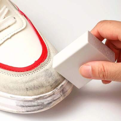 1 Shoe Cleaning Eraser - An Effective Stain Remover, Deodorizer, And Polishing Agent For Sports Shoes And Boots, A Multifunctional Dry Cleaning Tool - Easy To Use
