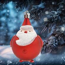 2pcs Christmas Funny Hanging Decor, Santa Claus Plastic Hanging Ornaments, Christmas Tree Decorations, Scene Decor, Atmosphere Decor, Christmas Party Decorations