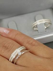 Single Ring - Bạc - Xem 3