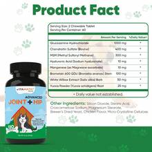 Vitamatic Maximum Strength Joint & Hip Health Supplement For Dogs - 120 Tablets - Khác - Xem 2